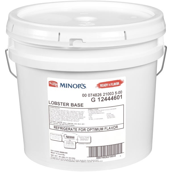 Minor’s Lobster Base No Added MSG, 25 lb